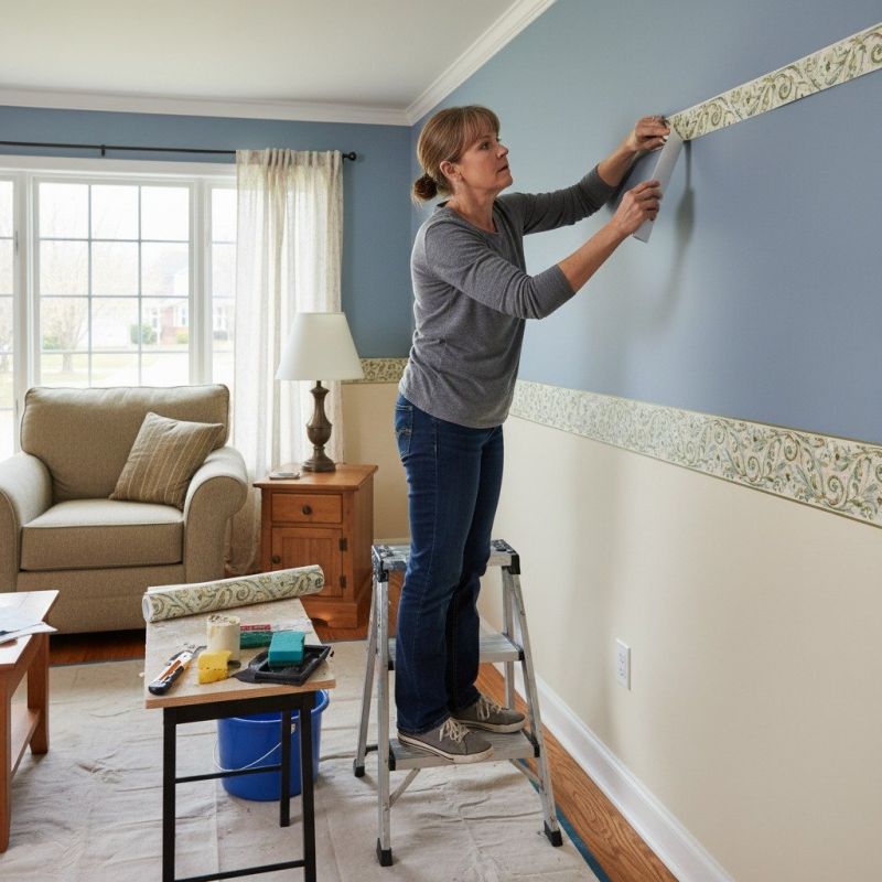 Wallpaper Border Installation
